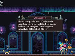 Assets bounce in Flip Witch
