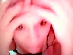 recording a slutty chick getting fucked hard