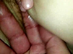 Asian amateur explodes from relentless finger banging.