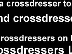 Cross-Dresser Meets Black Shaft