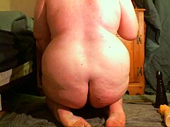 Curvy beauty's intimate joy
