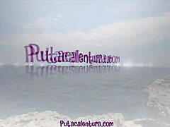 fantastic beach view with shany sky’s outdoor blowjob