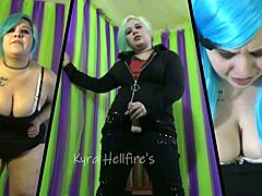 Kyra Hellfire Dominates in Femdom Fury