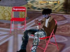 Cartoon Interracial Passion in Mansion