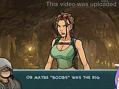 Lara Croft's thrill in Star Channel