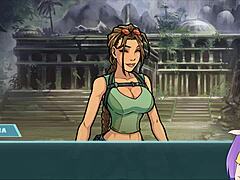 Lara Croft's thrill in Star Channel