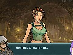 Lara Croft's thrill in Star Channel