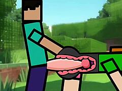 steve pounds alex with internal burst