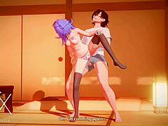 Roxy Faces Wild Anal Challenge