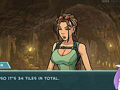 Lara Croft's thrill in Star Channel