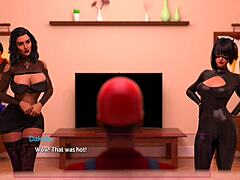 3D Halloween Catwomen Tempt You