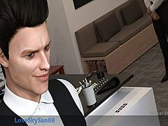 Stepmother's Seduction in 3D Tale