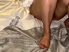 amateur couple’s oily sensual play