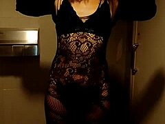 Asian tgirl shines in daring lace