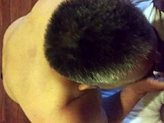 sucking a black shemale’s huge throbbing cock