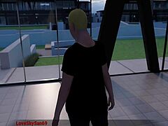 Hentai Milf Jogging in 3D Cartoon Scene