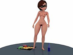Helen parr’s big tits fully exposed naked