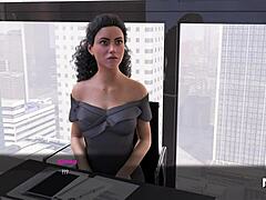 Office Curves Ignite Visual Heat