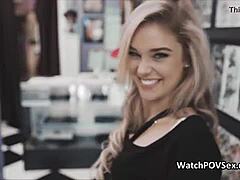 What's with this flawless girlfriend's rough sex tape?