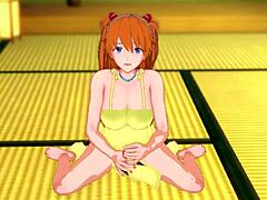 Asuka’s Yellow Dress Handjob Tip