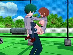 Ochako's Steamy 3D Hentai Lust