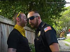 Gay Police Daddies Strike Hard