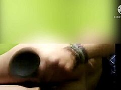 Dildo Drives Solo Anal Fuck Hard