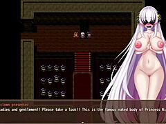 Princess Captured Must Escape Pervert in Prison Break