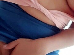 Brunette’s Solo Bliss with Charm