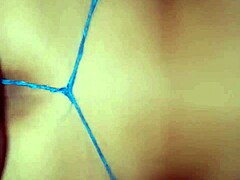Latina's hardcore pussy creamy finish