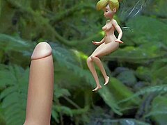 tinkerbell in 3d intimate play