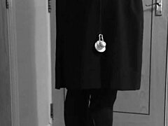 Sissy bound and teased in uniform