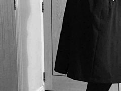 Sissy bound and teased in uniform