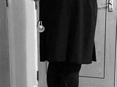 Sissy bound and teased in uniform