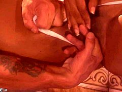 Marie Luv's Steamy Bathroom Action