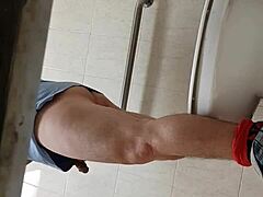 husband explores gay heat with stud