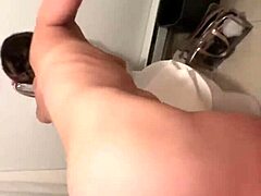 Wife Thrills in Public Shower Play