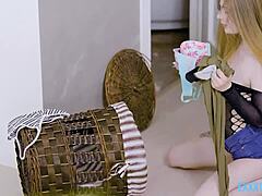 Tiny Girl's Emotional Intimate Moment