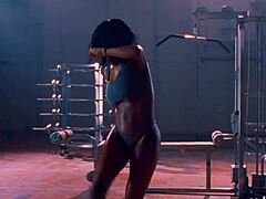 Ms Taylor’s Body Mesmerizes While Dancing Nude