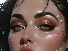 anime beauties in wild facial