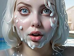 anime beauties in wild facial