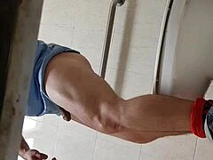 husband explores gay heat with stud