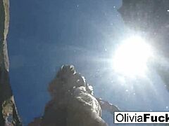 Olivia's Sultry Pool Escape