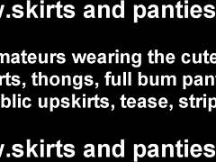 Teen’s tight panties reveal every detail