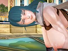 3D game warriors clash with demons