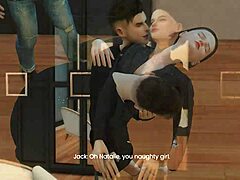 Natalie's Hidden 3D Intimate Moment