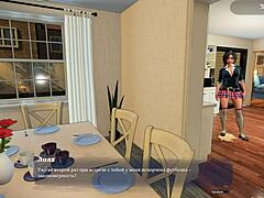 3d neighbor's sultry bath animation