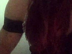 Dirty Trans Milf Takes Monster Cock Hard