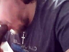 BBC Blowjob in Raw Action