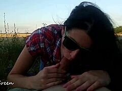 outdoor sex feels thrilling in pov
